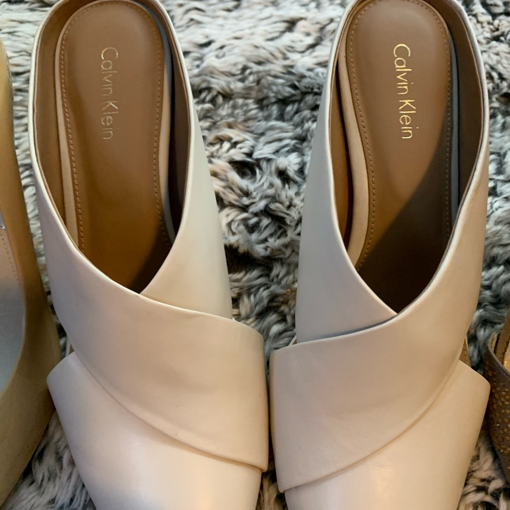 Designer Shoe Lot of 4 pairs size 7.5 MK Calvin